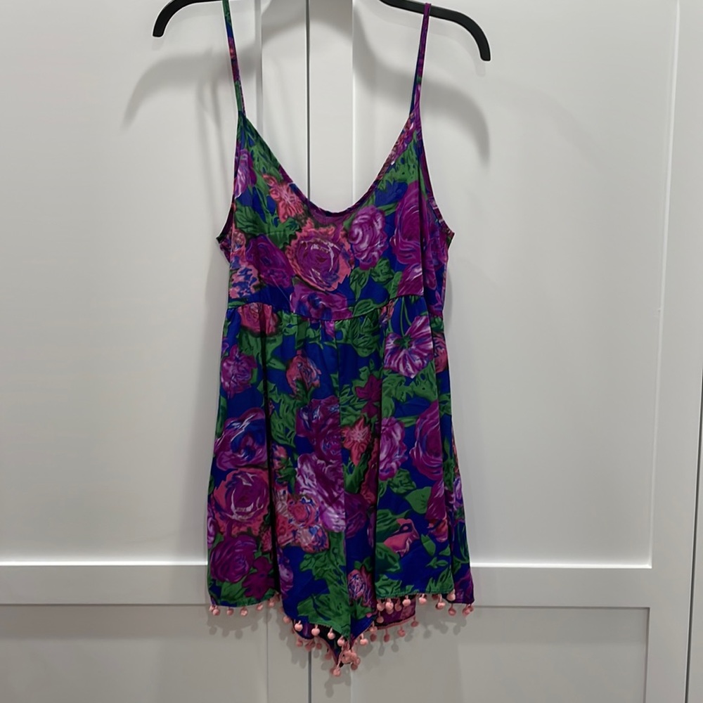 Cute purple romper